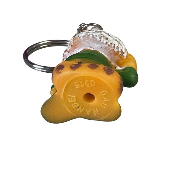 Vintage Gao Nanbei Garfield Keychain Figurine Professor Teacher - Picture 3 of 3